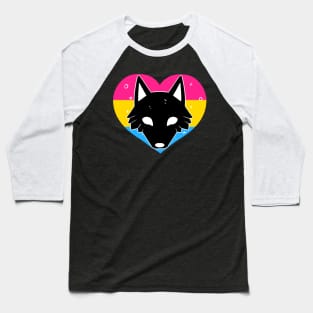 Happy Wolf Baseball T-Shirt